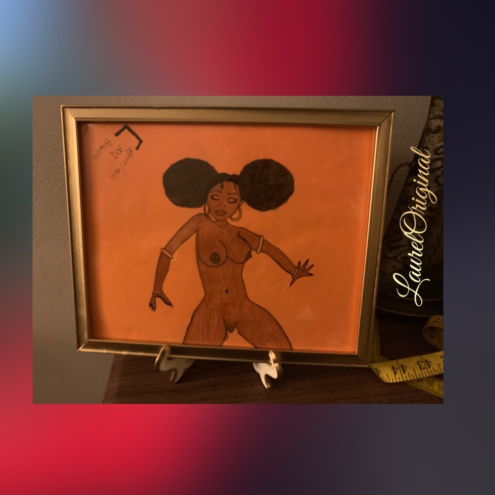 β£οΈ Outkast CD Inspired Art β₯οΈ (β₯ 9x12 Frame ΰ°) - Picture 6 of 12
